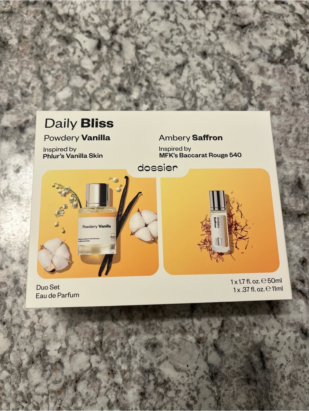 Dossier Daily Bliss Perfume Set - New